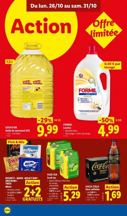 Lidl Dépliant 26.10.2026
