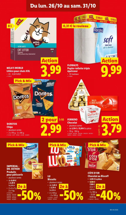 Lidl Dépliant 26.10.2026
