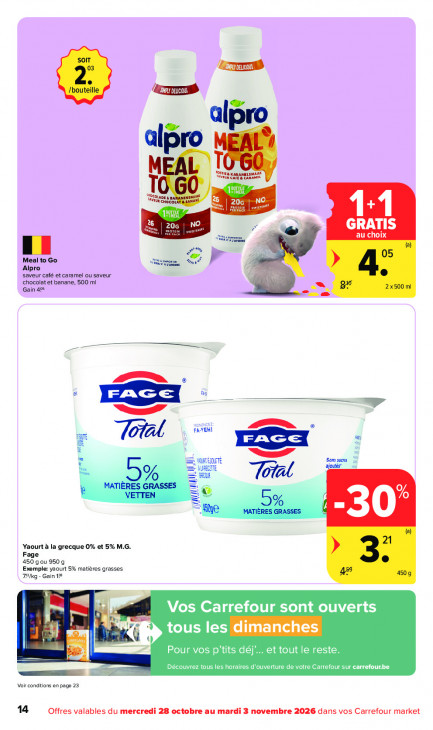 Carrefour Dépliant 28.10.2026