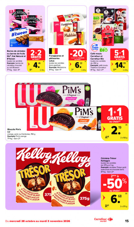 Carrefour Dépliant 28.10.2026