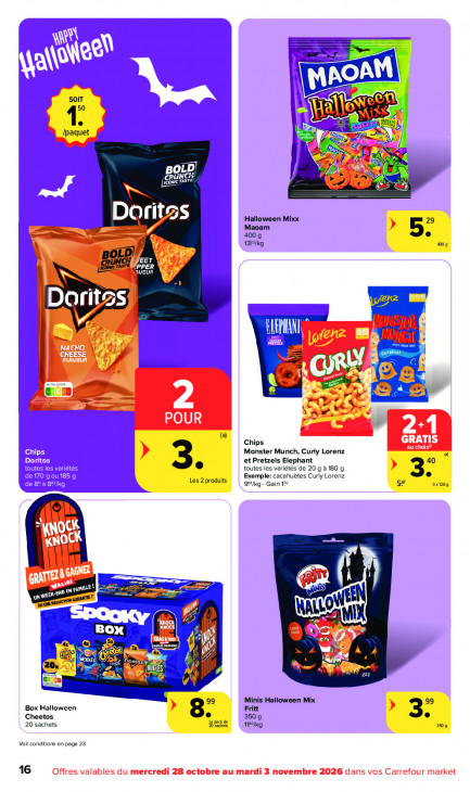 Carrefour Dépliant 28.10.2026