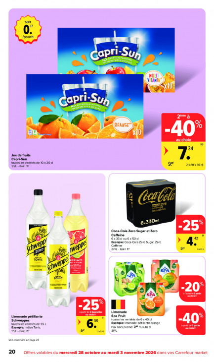 Carrefour Dépliant 28.10.2026