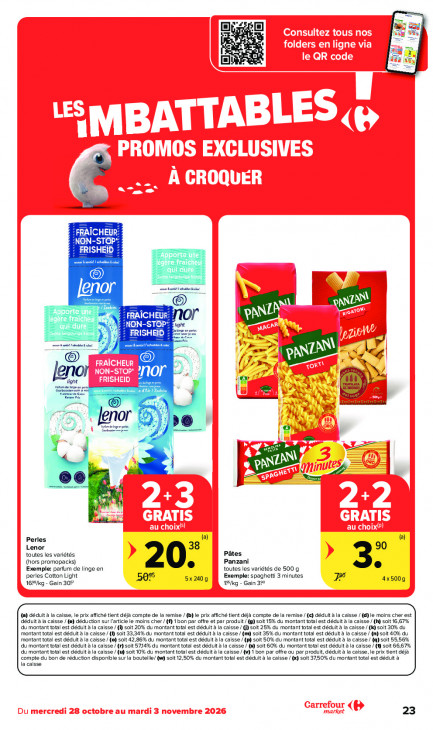 Carrefour Dépliant 28.10.2026
