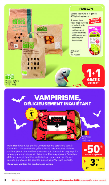 Carrefour Dépliant 28.10.2026