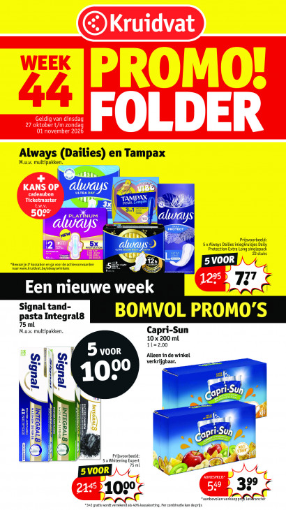 Kruidvat 27.10.26 - 01.11.26