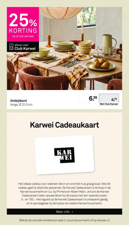 Karwei Folder 26.10.2026