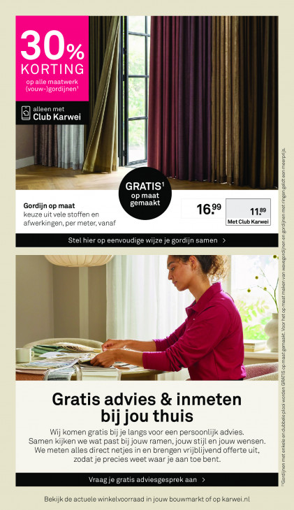 Karwei Folder 26.10.2026