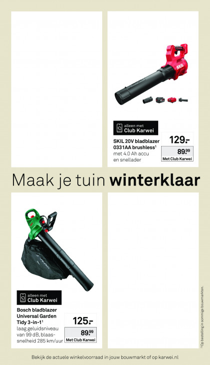 Karwei Folder 26.10.2026