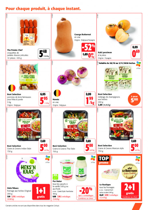 Colruyt Dépliant 21.10.2026