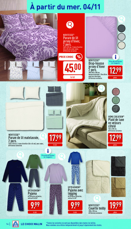 Aldi Dépliant 02.11.2026