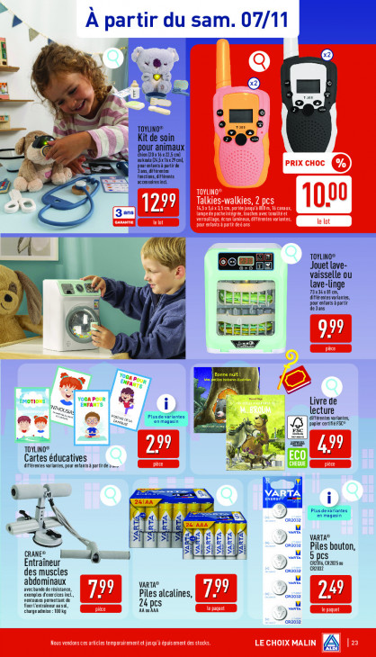 Aldi Dépliant 02.11.2026