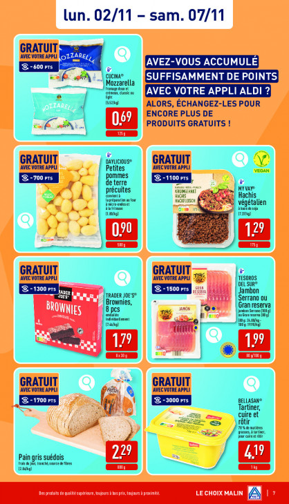 Aldi Dépliant 02.11.2026