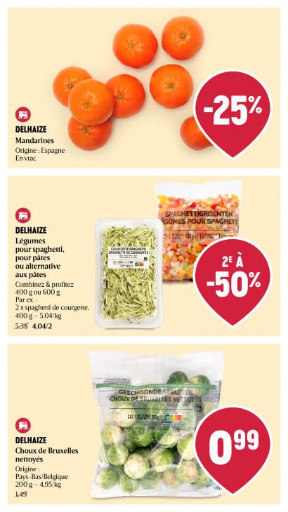 Delhaize Dépliant 29.10.2026