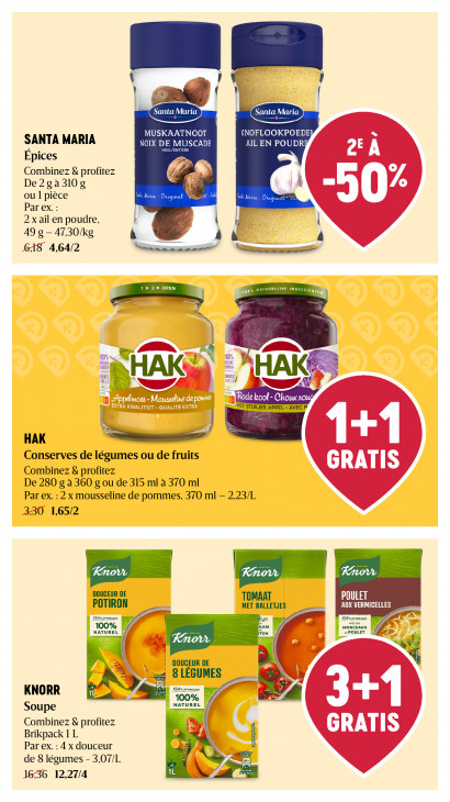 Delhaize Dépliant 29.10.2026