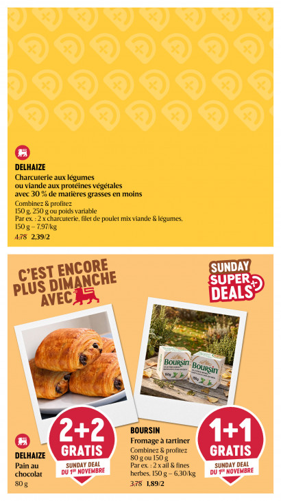 Delhaize Dépliant 29.10.2026