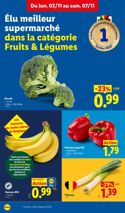 Lidl Dépliant 02.11.2026