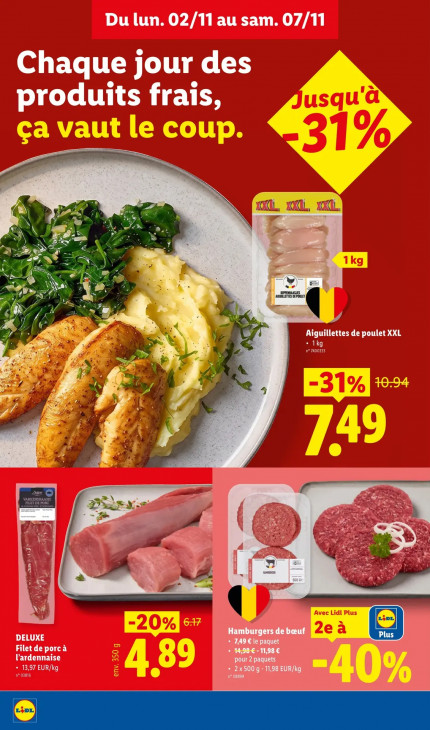 Lidl Dépliant 02.11.2026