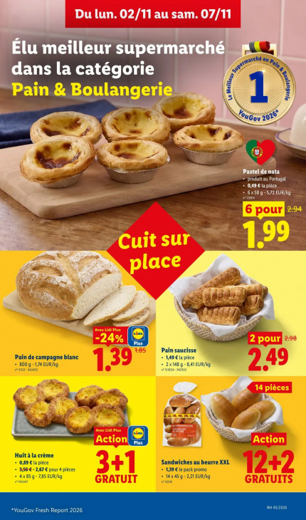 Lidl Dépliant 02.11.2026