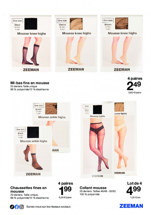 Zeeman Dépliant 31.10.2026
