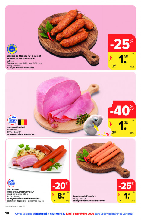Carrefour Dépliant 04.11.2026